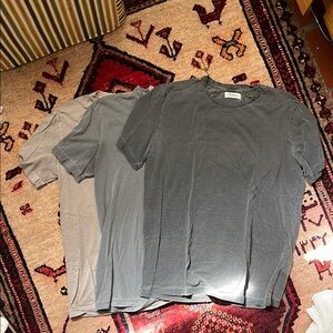 Rowens Men's Classic Gray T-Shirt Set